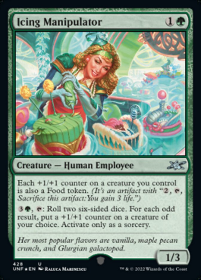 Icing Manipulator (Galaxy Foil) [Unfinity] | Mega City Incorporated