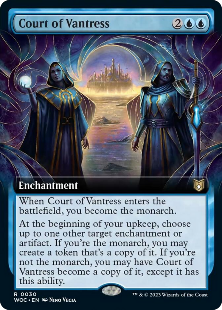 Court of Vantress (Extended Art) [Wilds of Eldraine Commander] | Mega City Incorporated