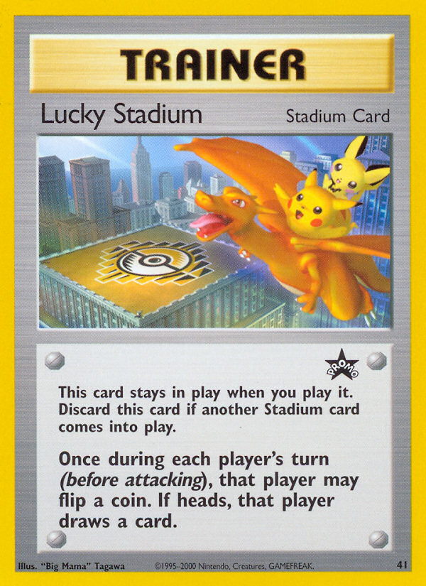 Lucky Stadium (41) [Wizards of the Coast: Black Star Promos] | Mega City Incorporated