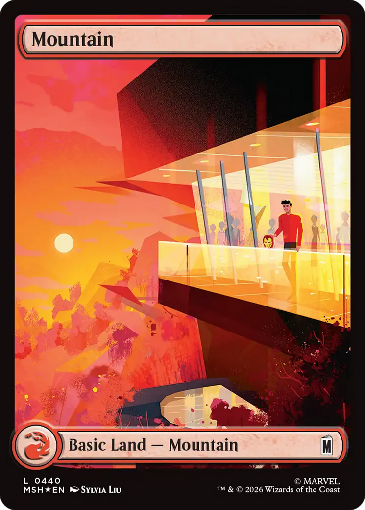 Mountain (0440) (Surge Foil) [Marvel Super Heroes] | Mega City Incorporated