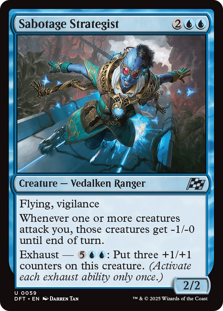 Sabotage Strategist [Aetherdrift] | Mega City Incorporated