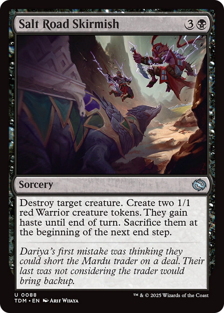 Salt Road Skirmish [Tarkir: Dragonstorm] | Mega City Incorporated