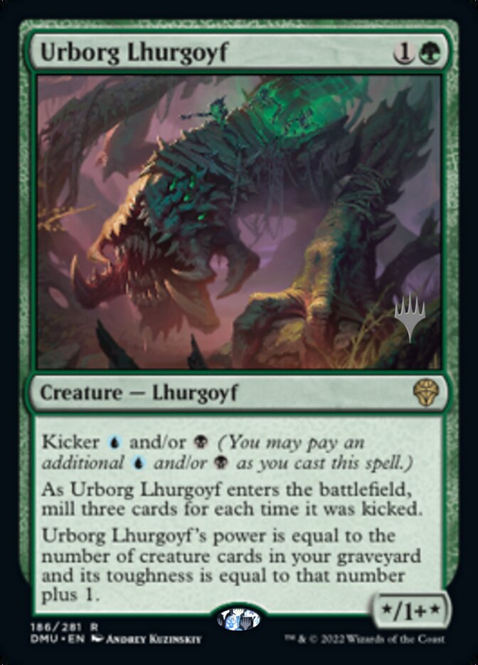 Urborg Lhurgoyf (Promo Pack) [Dominaria United Promos] | Mega City Incorporated