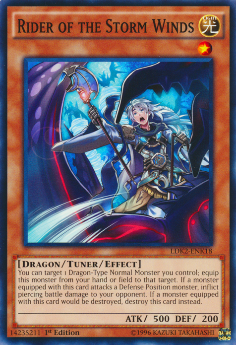 Rider of the Storm Winds [LDK2-ENK18] Common | Mega City Incorporated
