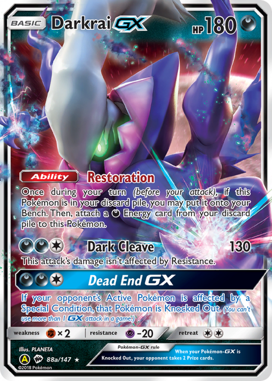 Darkrai GX (88a/147) [Alternate Art Promos] | Mega City Incorporated