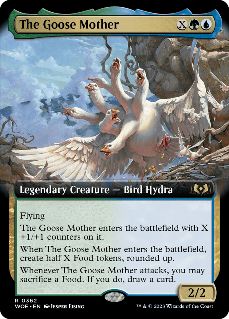 The Goose Mother (Extended Art) [Wilds of Eldraine] | Mega City Incorporated