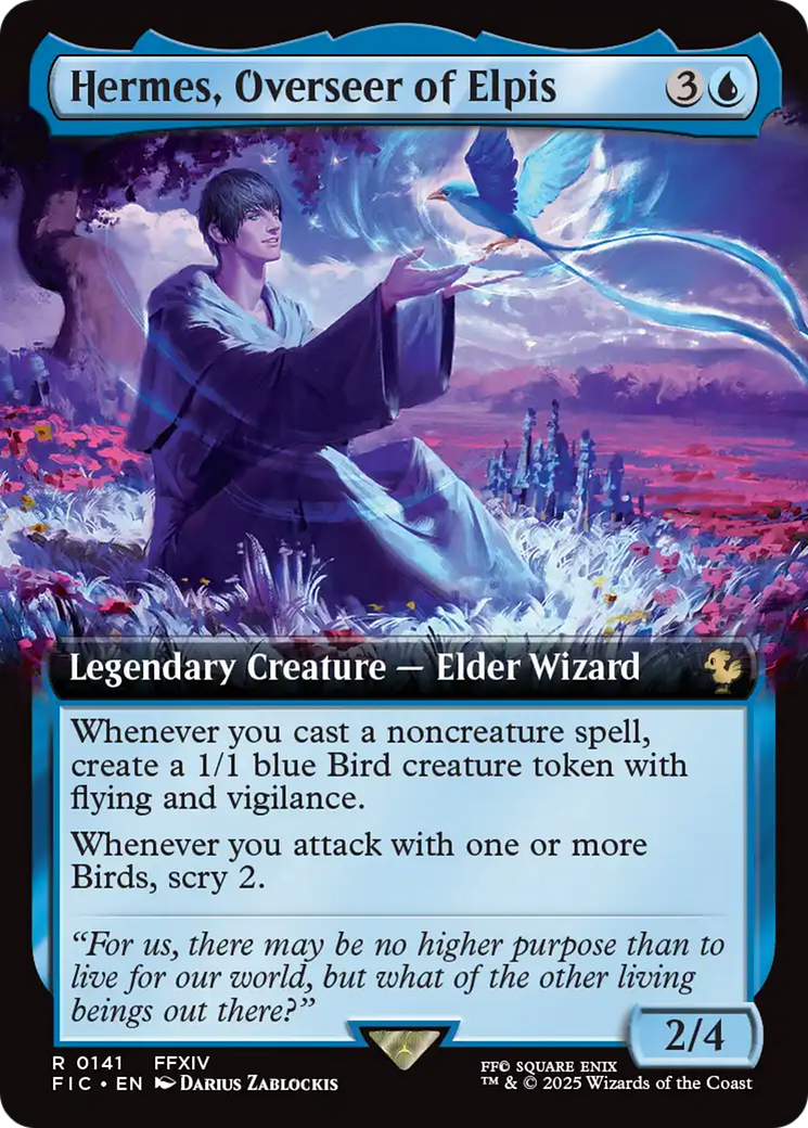 Hermes, Overseer of Elpis (Extended Art) [FINAL FANTASY Commander] | Mega City Incorporated