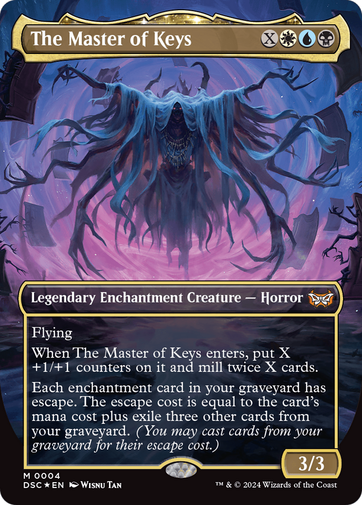 The Master of Keys (Borderless) [Duskmourn: House of Horror Commander] | Mega City Incorporated