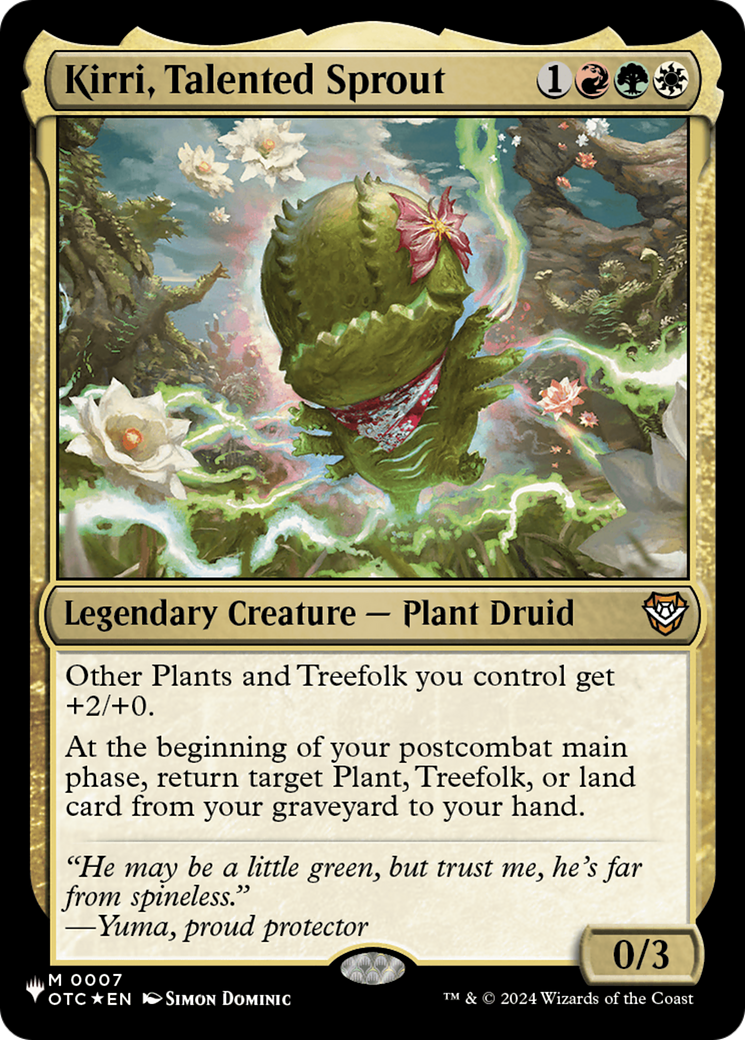 Kirri, Talented Sprout (OTC) [The List] | Mega City Incorporated