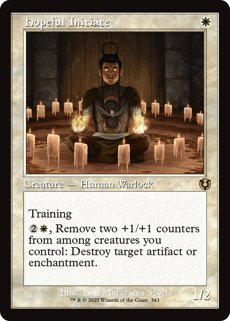 Hopeful Initiate (Retro Frame) [Innistrad Remastered] | Mega City Incorporated