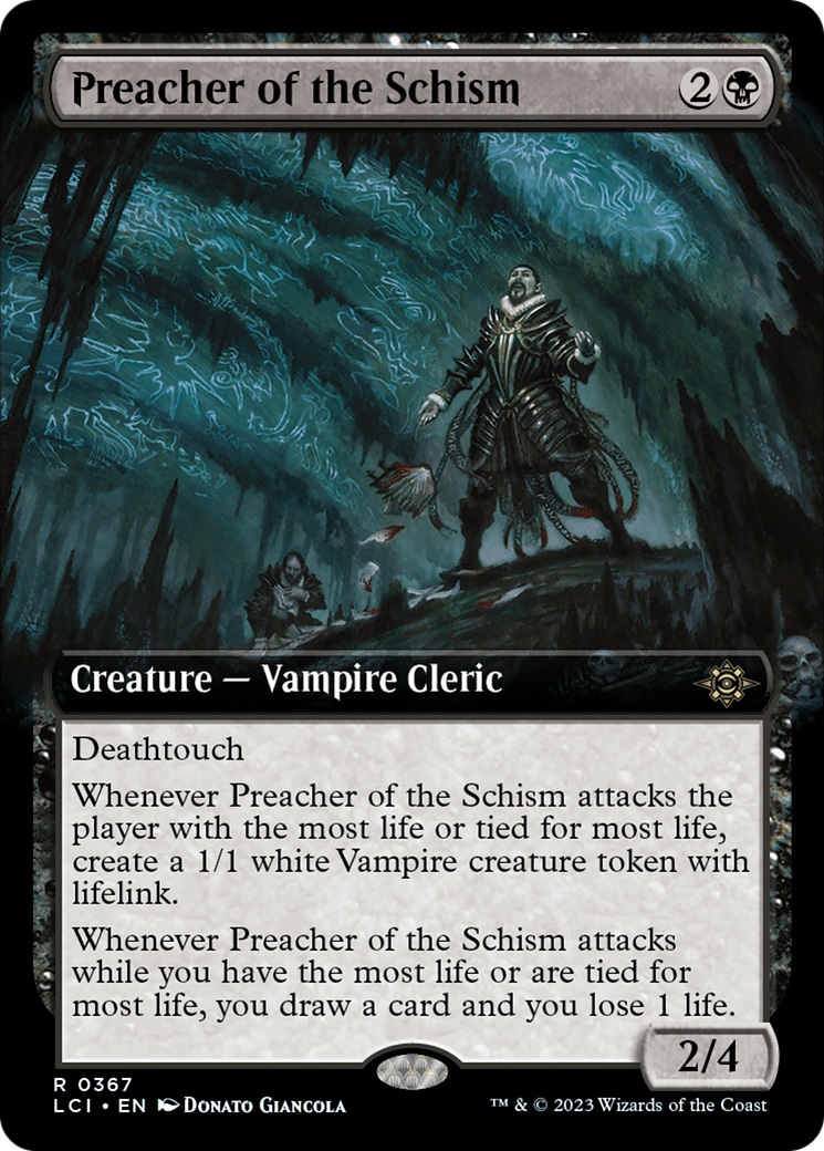 Preacher of the Schism (Extended Art) [The Lost Caverns of Ixalan] | Mega City Incorporated