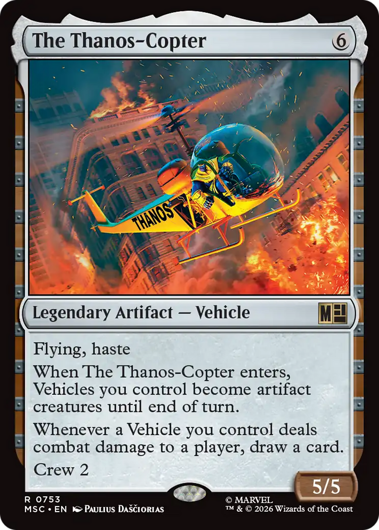 The Thanos-Copter [Marvel Super Heroes Commander] | Mega City Incorporated