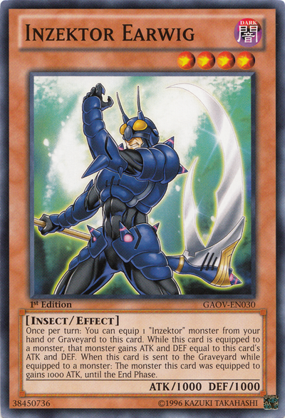 Inzektor Earwig [GAOV-EN030] Common | Mega City Incorporated