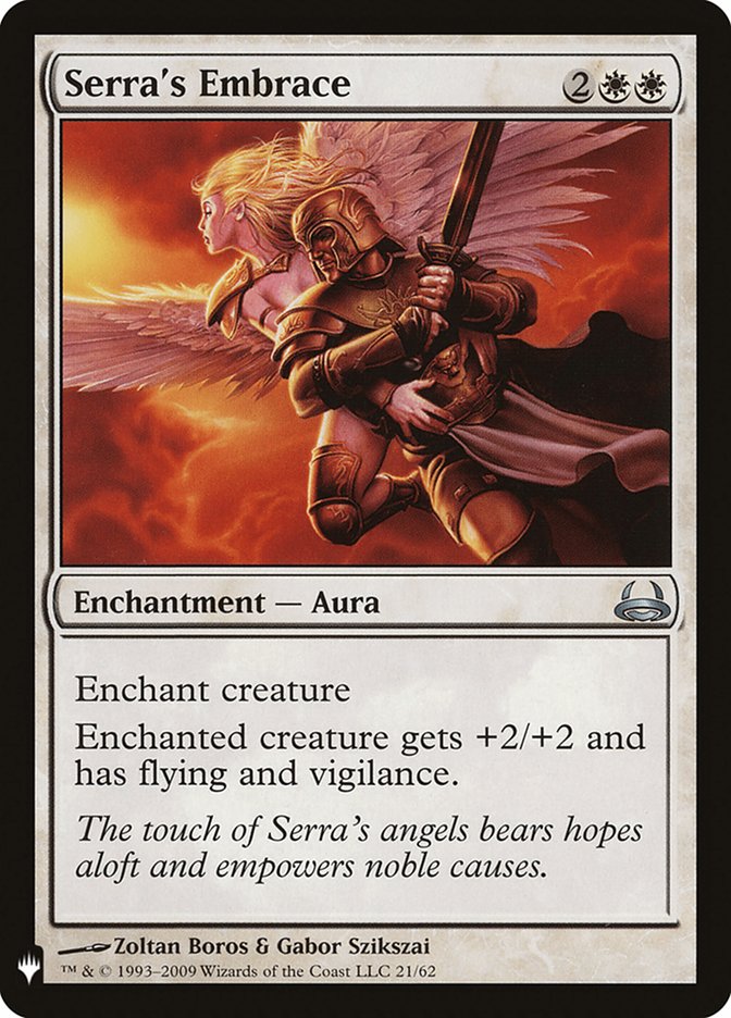 Serra's Embrace [Mystery Booster] | Mega City Incorporated