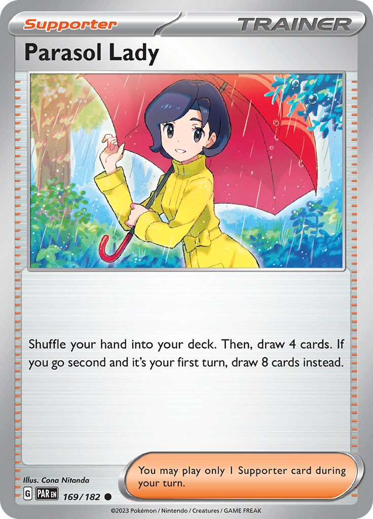 Parasol Lady (169/182) [Scarlet & Violet: Paradox Rift] | Mega City Incorporated