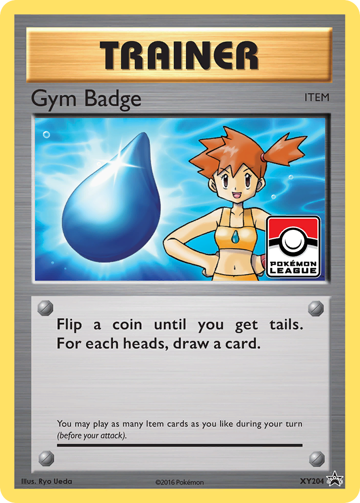 Gym Badge (XY204) (Misty) [XY: Black Star Promos] | Mega City Incorporated