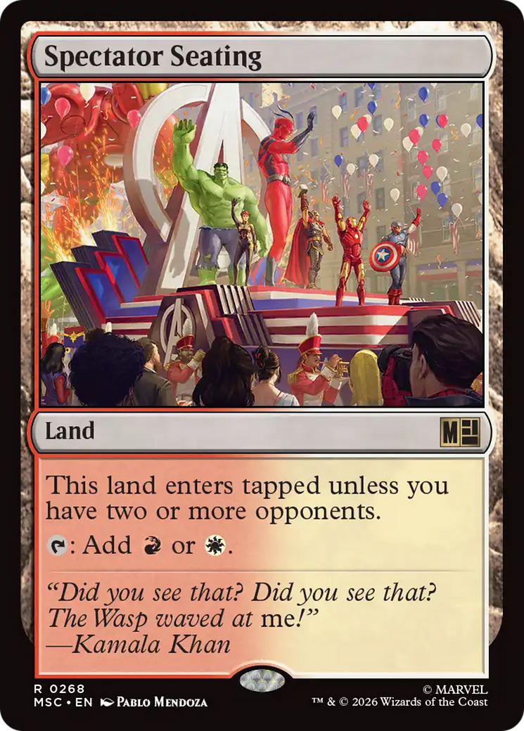 Spectator Seating [Marvel Super Heroes Commander] | Mega City Incorporated