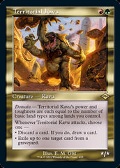 Territorial Kavu (Retro Foil Etched) [Modern Horizons 2] | Mega City Incorporated