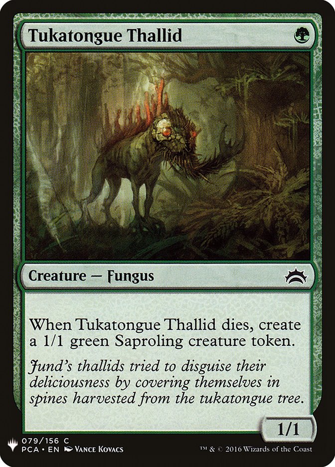 Tukatongue Thallid [Mystery Booster] | Mega City Incorporated