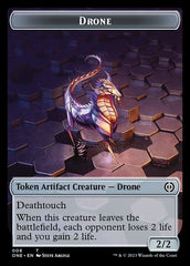 Drone Token [Phyrexia: All Will Be One Tokens] | Mega City Incorporated