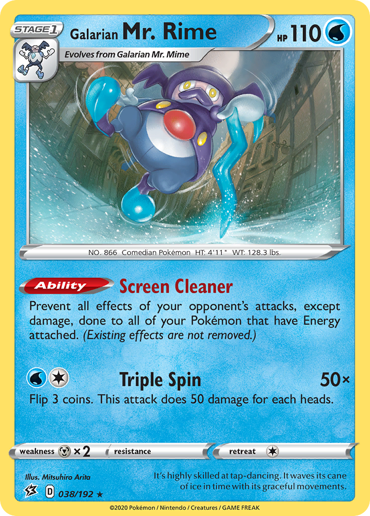 Galarian Mr. Rime (038/192) [Sword & Shield: Rebel Clash] | Mega City Incorporated