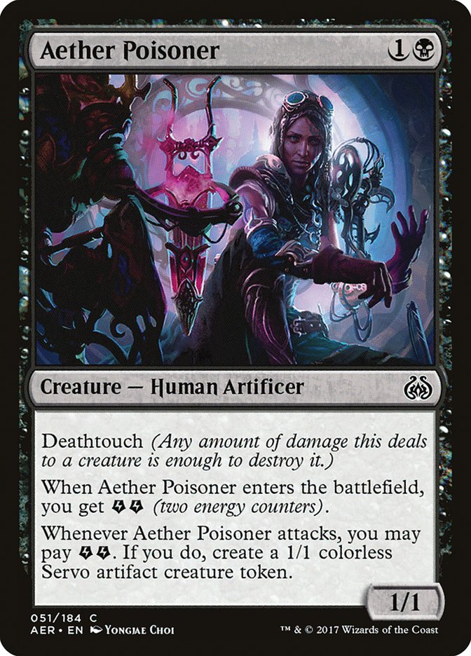 Aether Poisoner [Aether Revolt] | Mega City Incorporated
