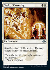 Seal of Cleansing (Foil Etched) [Modern Horizons 2] | Mega City Incorporated