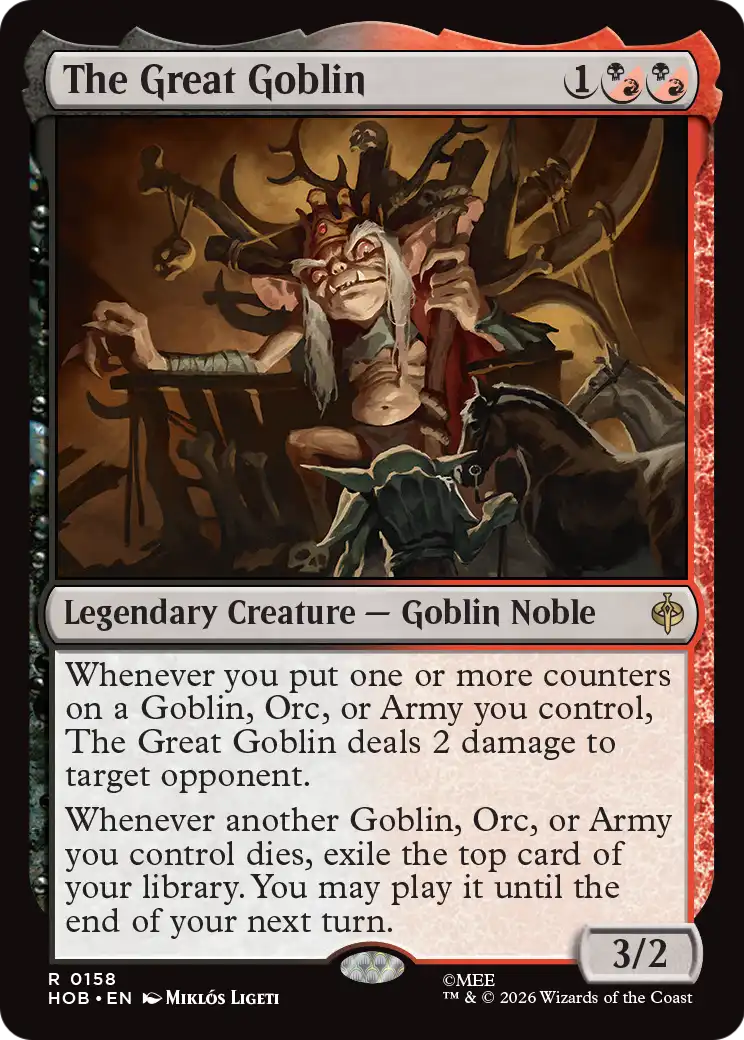 The Great Goblin [The Hobbit] | Mega City Incorporated