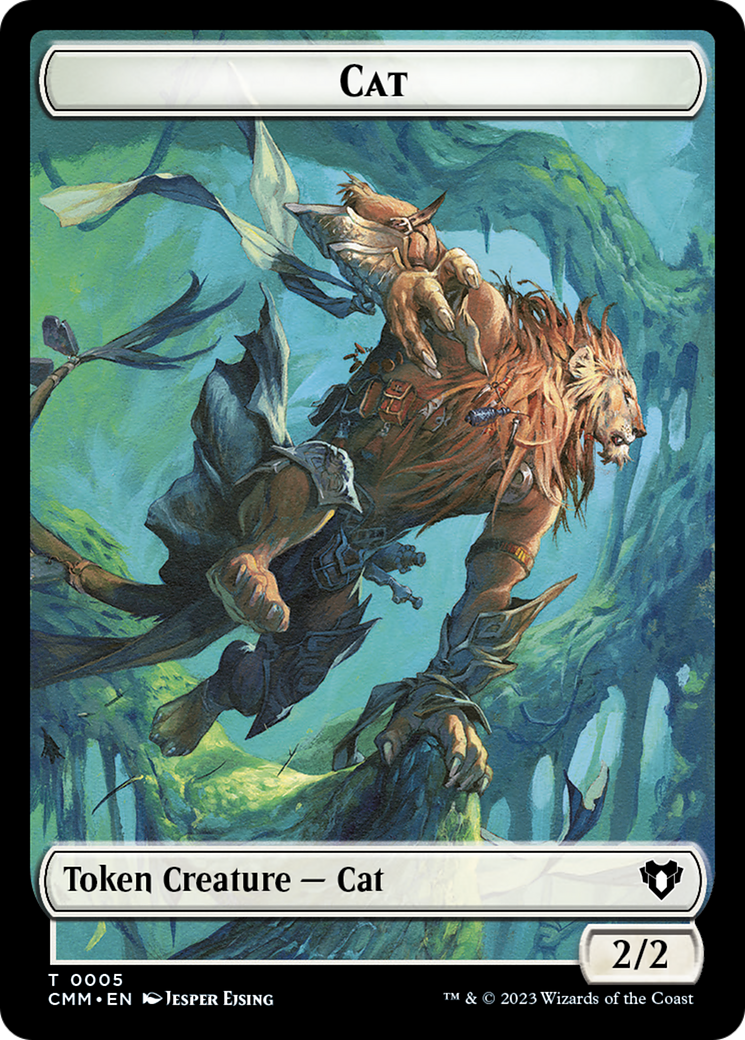 Cat Token (05) [Commander Masters Tokens] | Mega City Incorporated