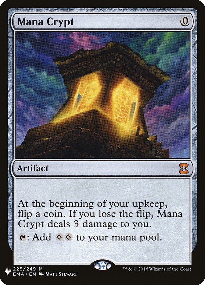 Mana Crypt [Mystery Booster] | Mega City Incorporated