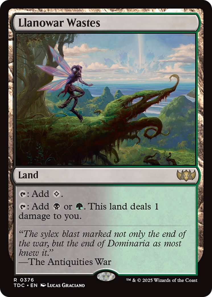 Llanowar Wastes [Tarkir: Dragonstorm Commander] | Mega City Incorporated