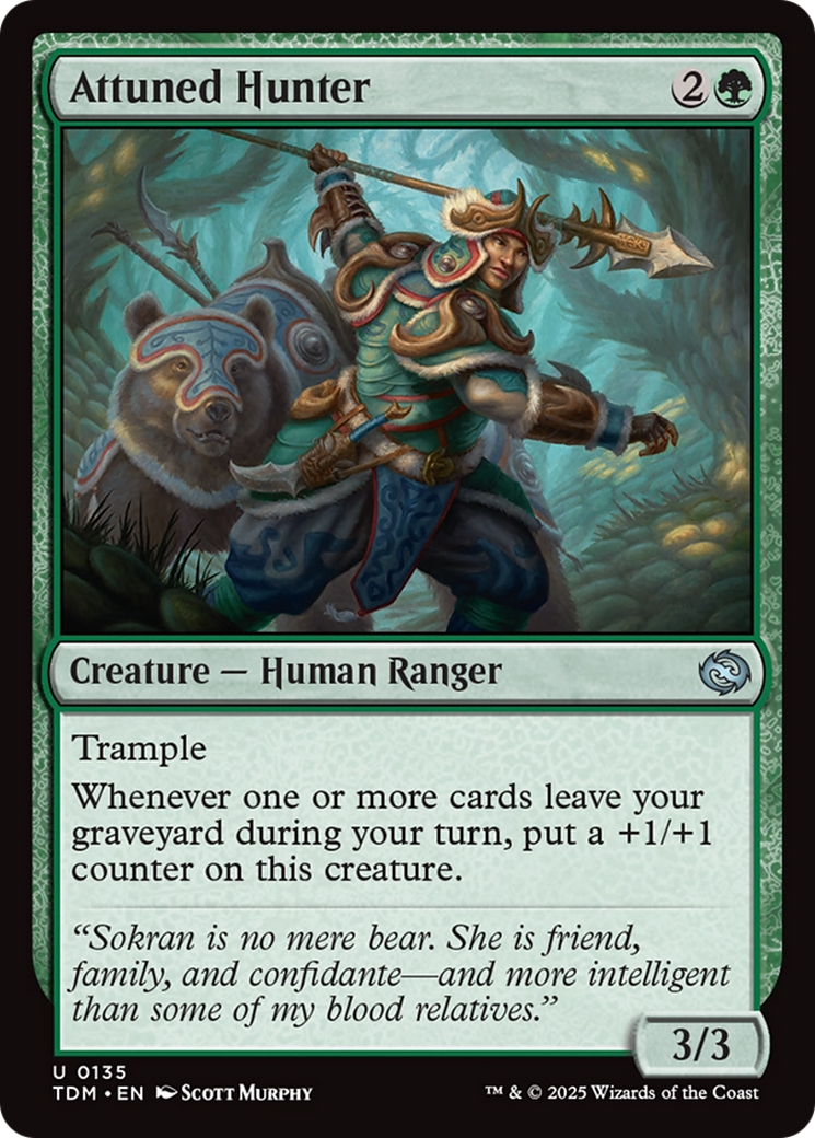 Attuned Hunter [Tarkir: Dragonstorm] | Mega City Incorporated
