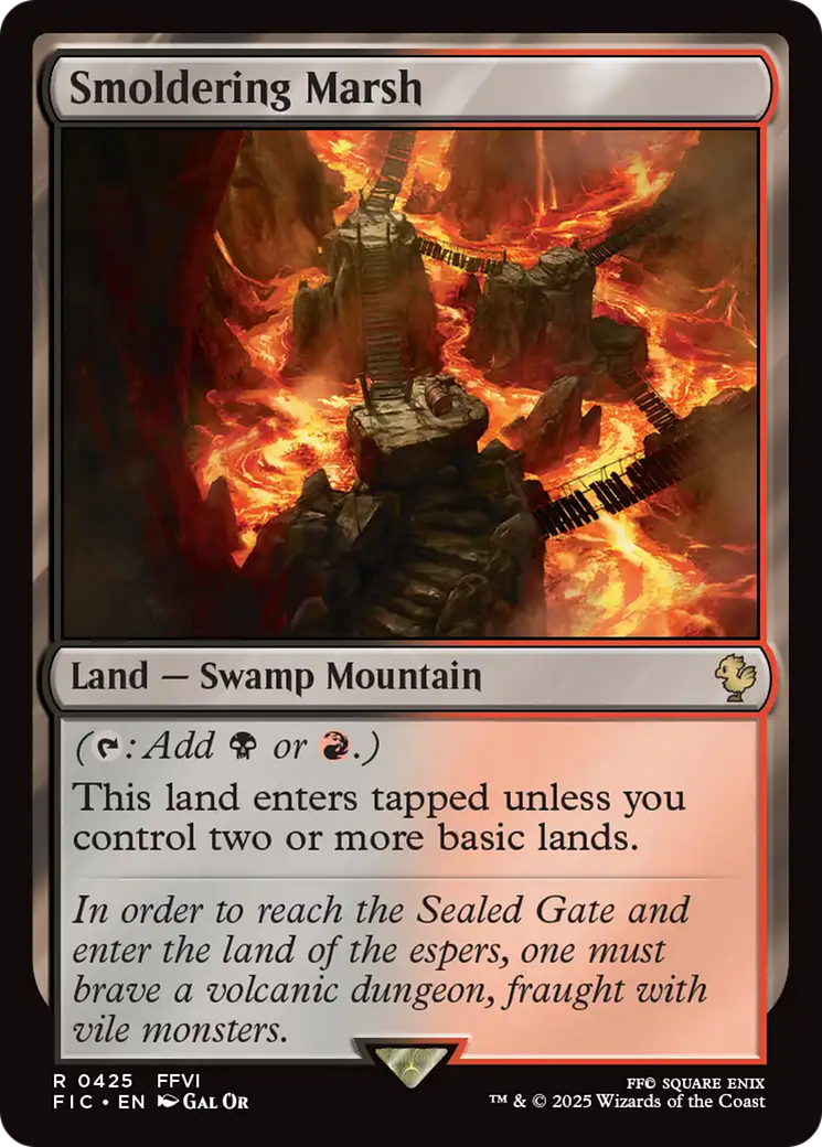 Smoldering Marsh [FINAL FANTASY Commander] | Mega City Incorporated