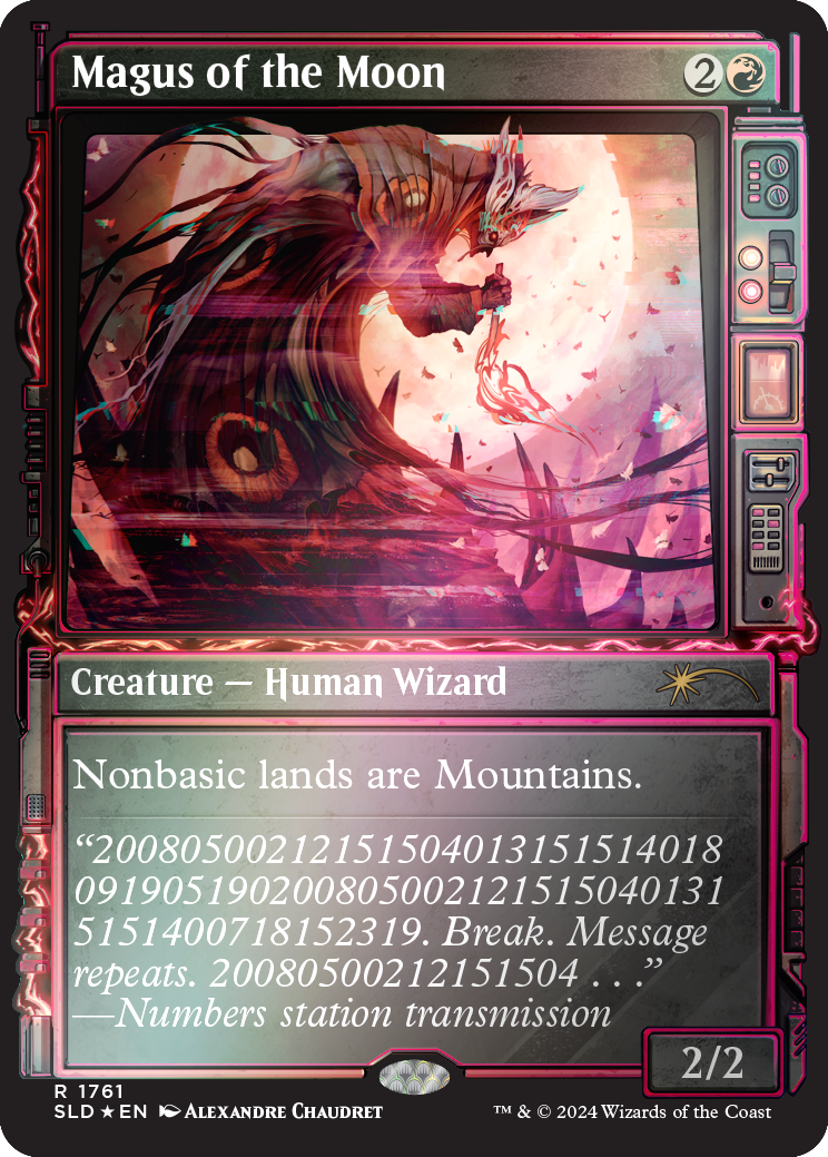 Magus of the Moon (Rainbow Foil) [Secret Lair Drop Series] | Mega City Incorporated