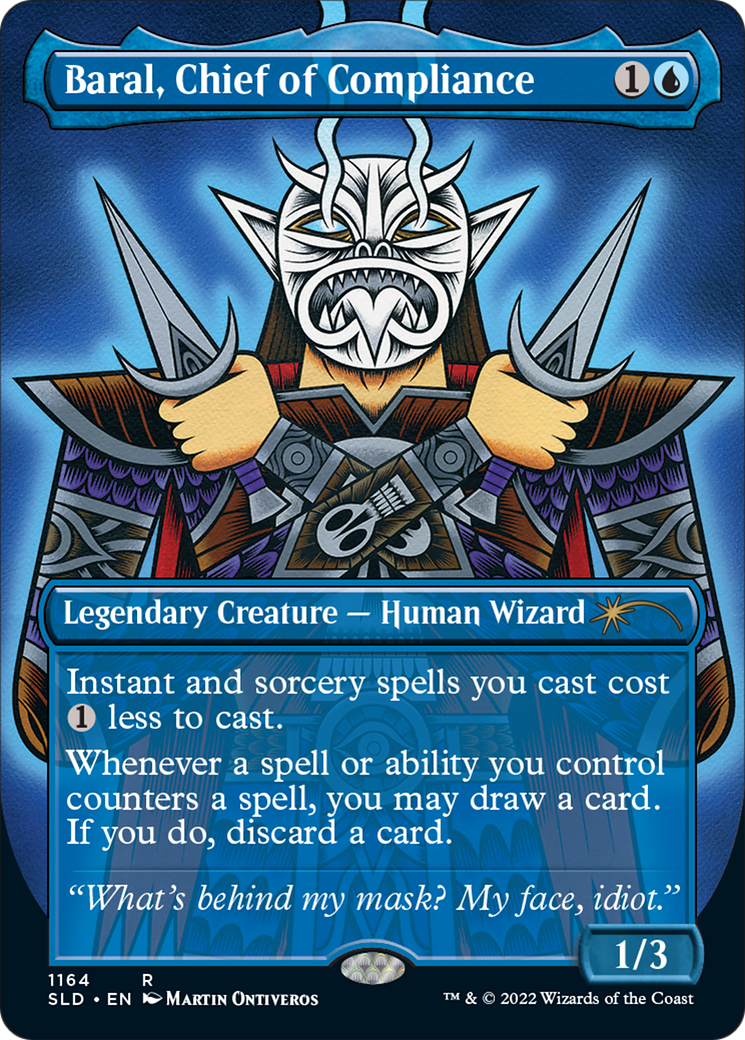 Baral, Chief of Compliance (Borderless) [Secret Lair Drop Series] | Mega City Incorporated