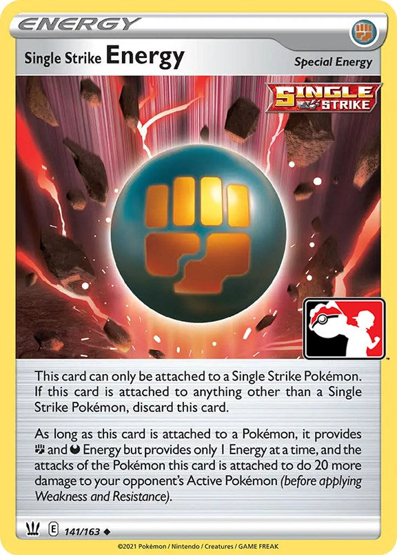 Single Strike Energy (141/163) [Prize Pack Series Two] | Mega City Incorporated