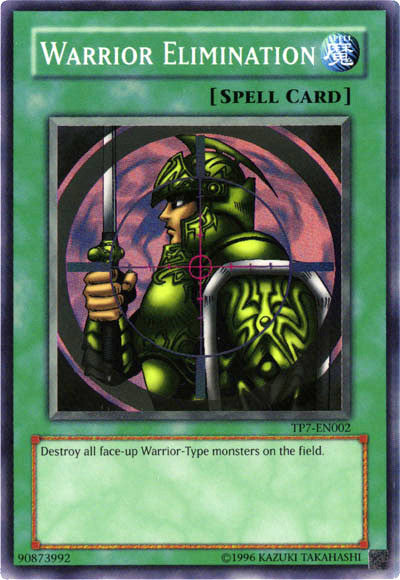 Warrior Elimination [TP7-EN002] Super Rare | Mega City Incorporated