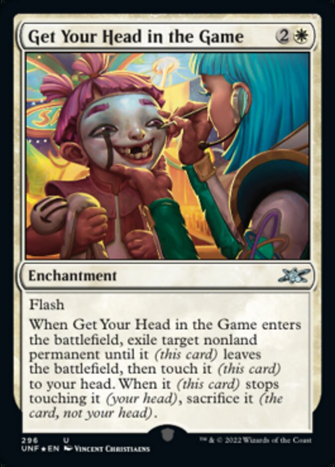 Get Your Head in the Game (Galaxy Foil) [Unfinity] | Mega City Incorporated
