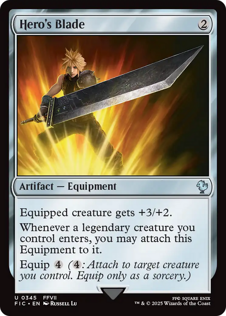 Hero's Blade [FINAL FANTASY Commander] | Mega City Incorporated