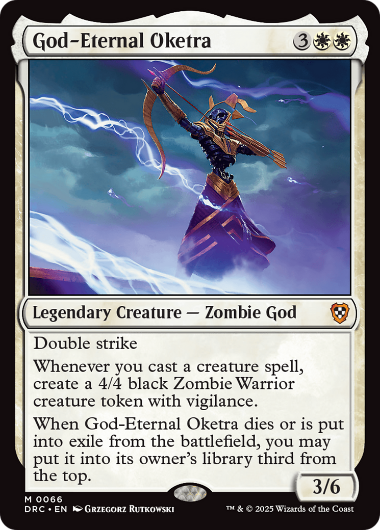 God-Eternal Oketra [Aetherdrift Commander] | Mega City Incorporated