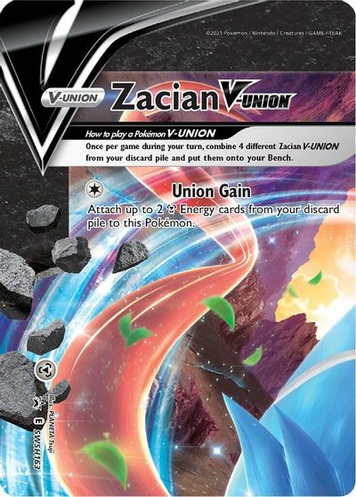 Zacian V-Union (SWSH163) [Sword & Shield: Black Star Promos] | Mega City Incorporated