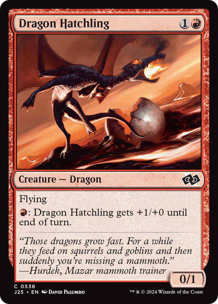 Dragon Hatchling [Foundations Jumpstart] | Mega City Incorporated