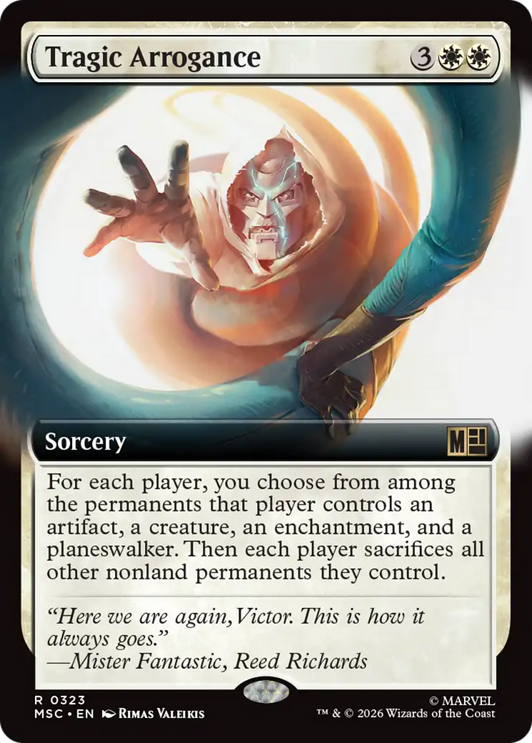 Tragic Arrogance (Extended Art) [Marvel Super Heroes Commander] | Mega City Incorporated