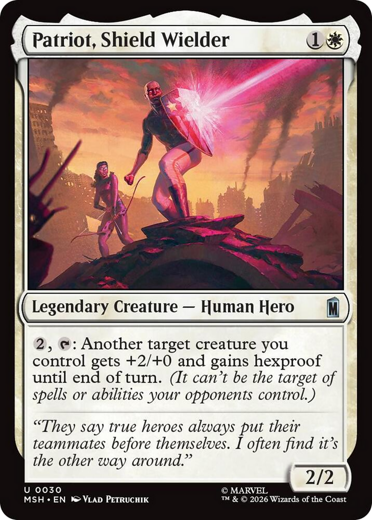 Patriot, Shield Wielder [Marvel Super Heroes] | Mega City Incorporated