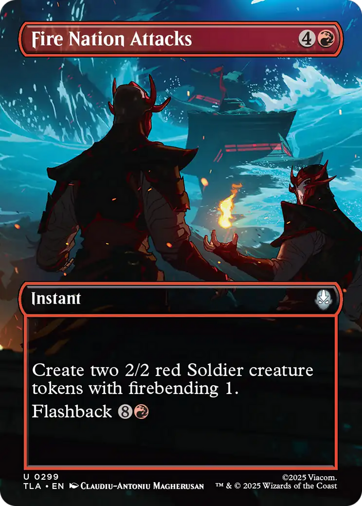 Fire Nation Attacks (Borderless) [Avatar: The Last Airbender] | Mega City Incorporated