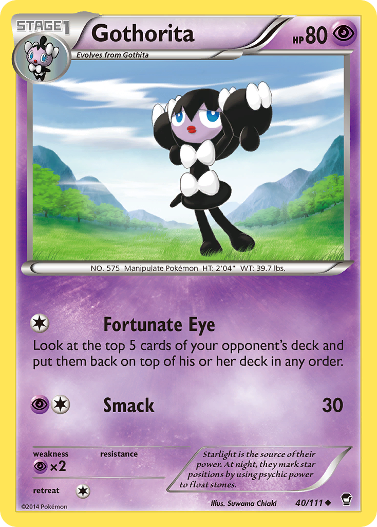 Gothorita (40/111) [XY: Furious Fists] | Mega City Incorporated