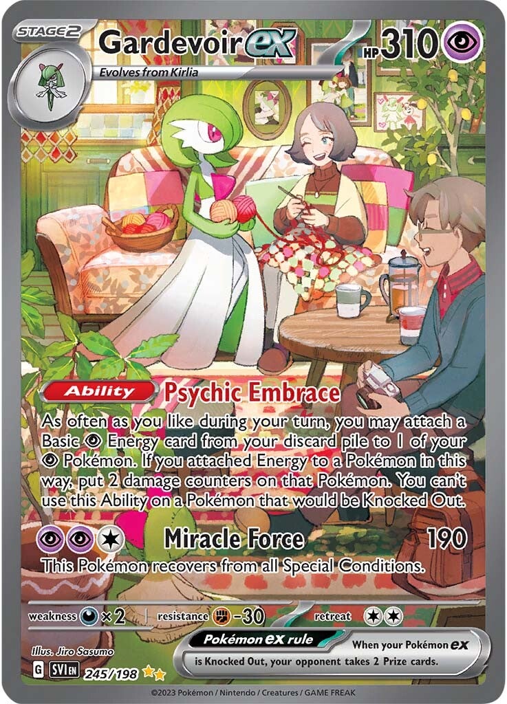 Gardevoir ex (245/198) [Scarlet & Violet: Base Set] | Mega City Incorporated