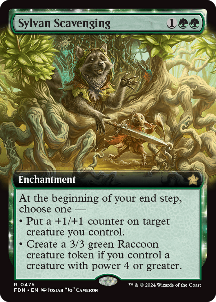 Sylvan Scavenging (Extended Art) [Foundations] | Mega City Incorporated