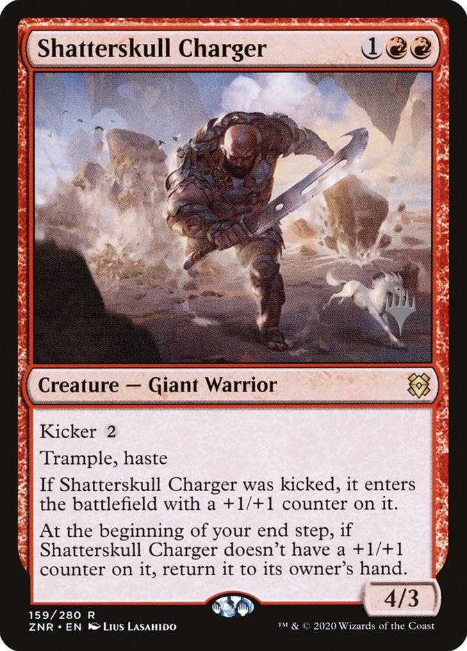 Shatterskull Charger (Promo Pack) [Zendikar Rising Promos] | Mega City Incorporated