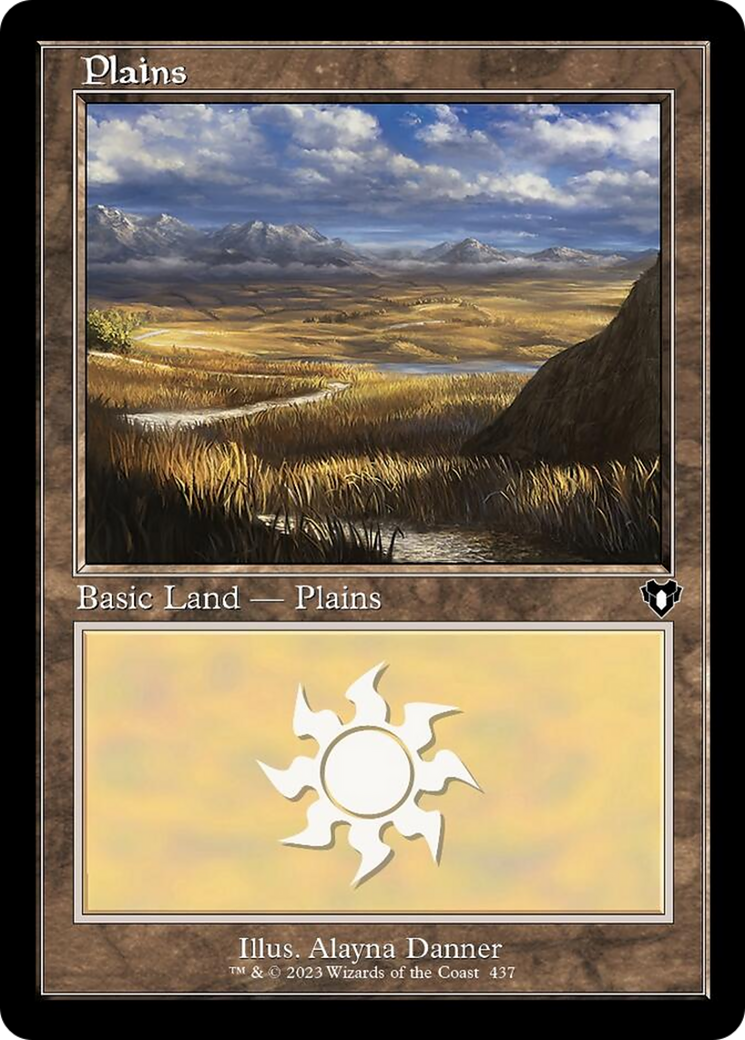 Plains (437) (Retro) [Commander Masters] | Mega City Incorporated